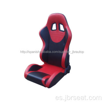 Respaldo de PVC ajustable Asientos de carreras universales